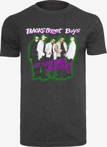 T-Shirt 'Backstreet Boys - Playing Games' Merchcode en gris : devant