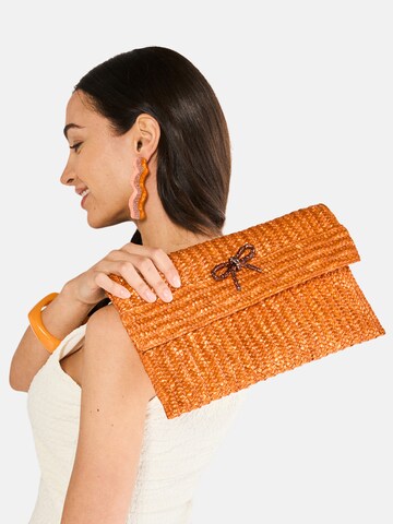 NALì Handbag in Orange: front