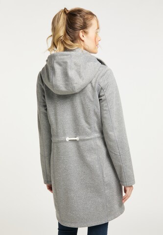 ICEBOUND Knitted Coat in Grey