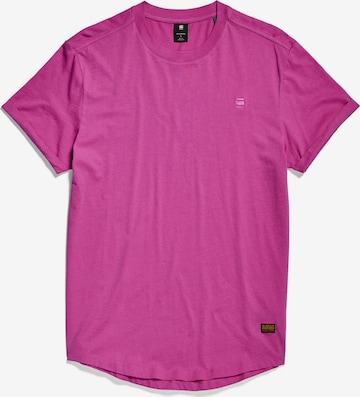 T-shirt 'Lash' G-Star RAW en rose : devant