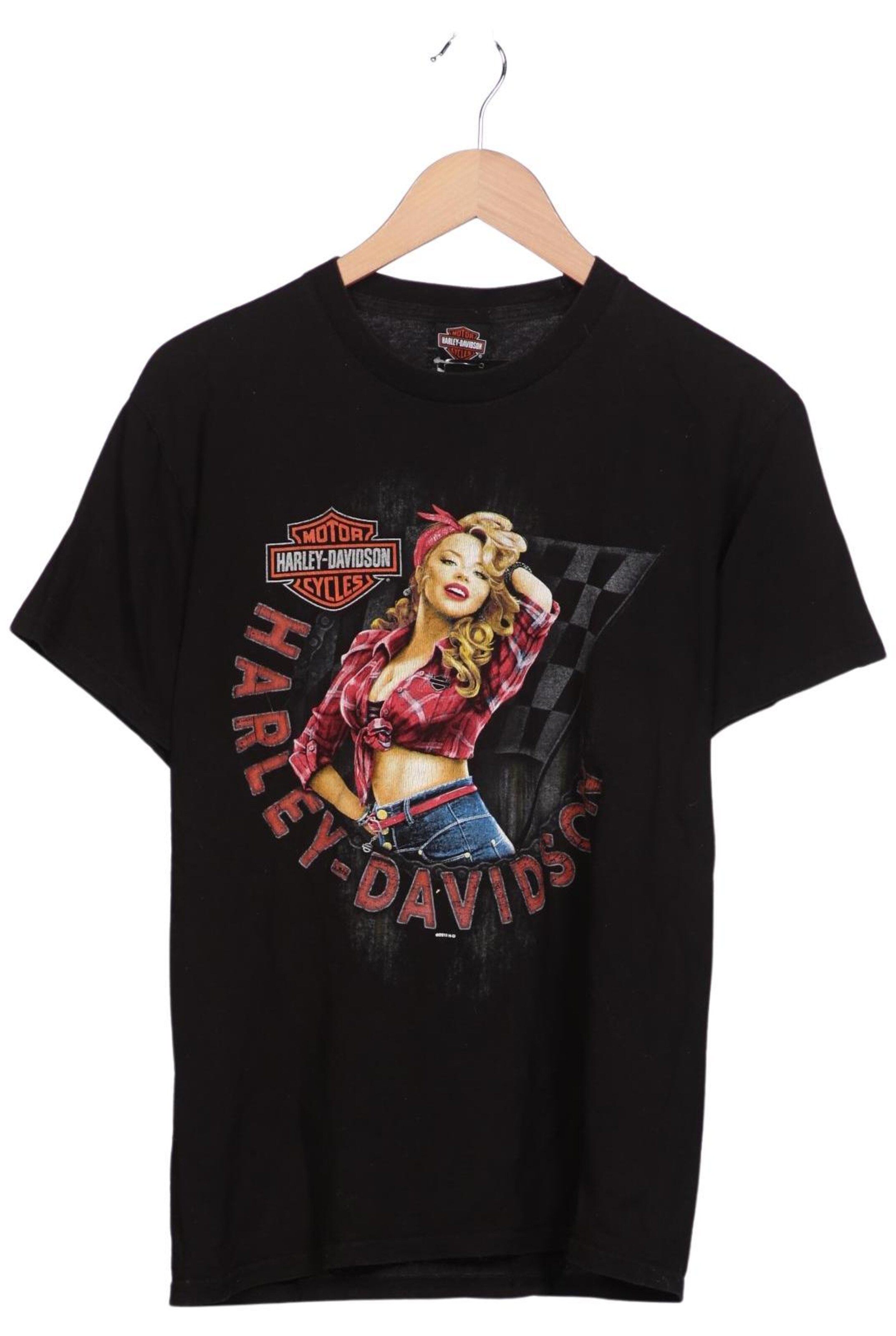 Harley Davidson Shirt in M in Black: front
