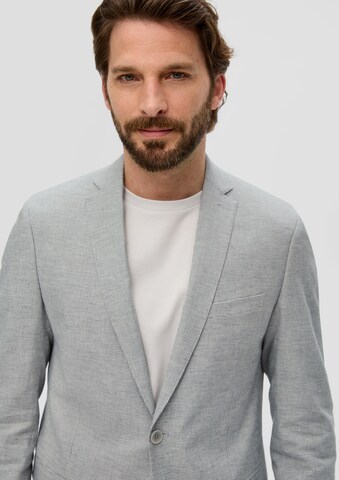 Slim fit Giacca da completo di s.Oliver BLACK LABEL in grigio