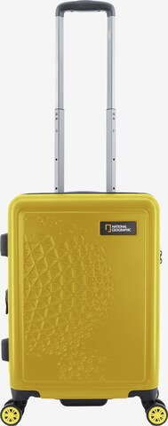 National Geographic Suitcase 'GLOBE' in Yellow: front