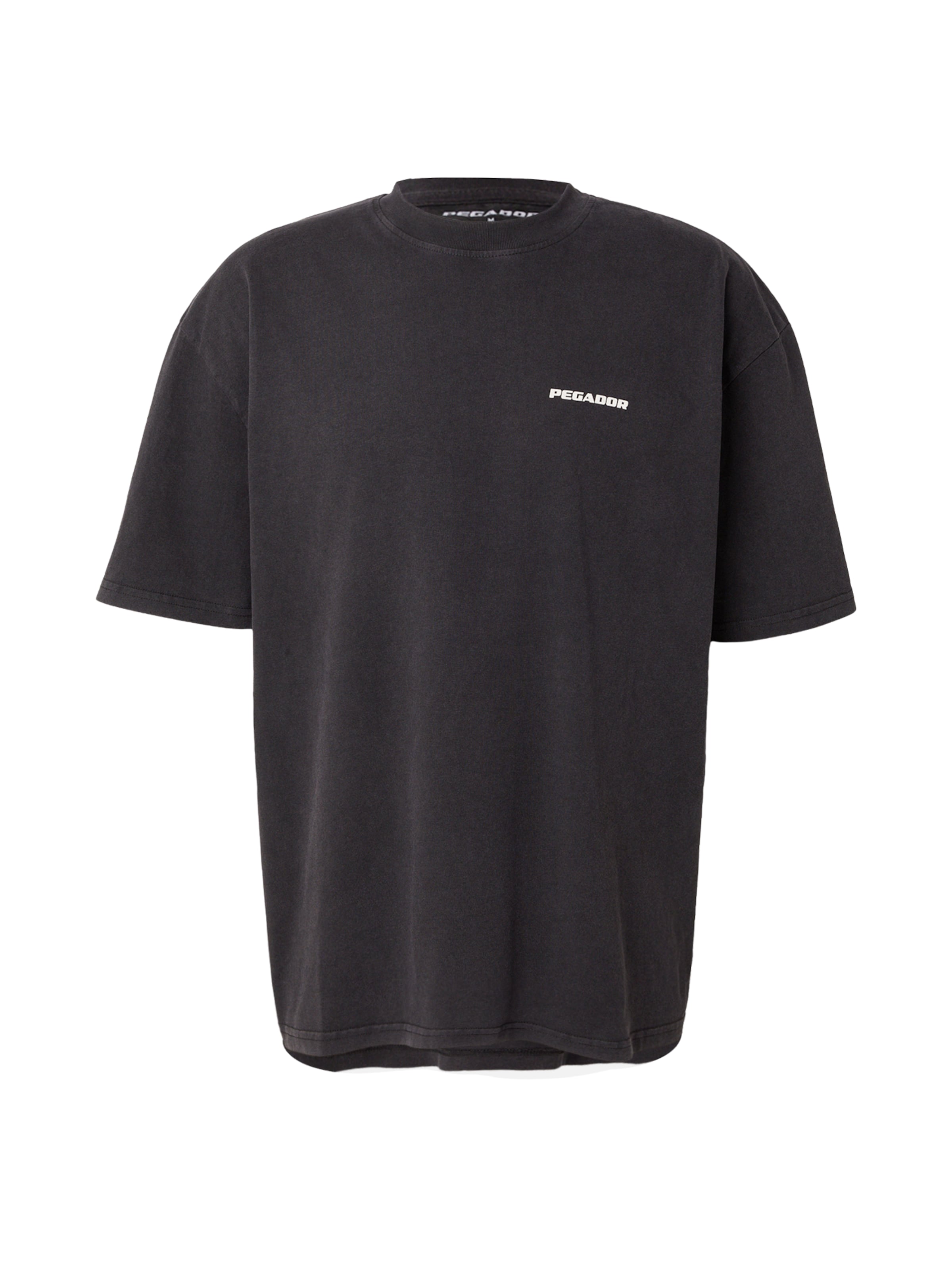 Pegador Bluser & t-shirts 'SPELLO' i XS i mørkegrå / sort / hvid, Produktvisning