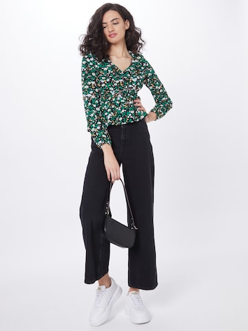 Monki Blouse in Zwart