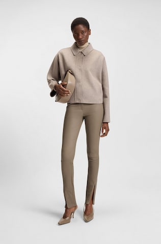 BOSS Slimfit Leggins ' Simax ' in Braun