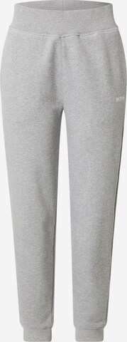 BOSS Tapered Broek 'C_Ejoy1' in Grijs: voorkant