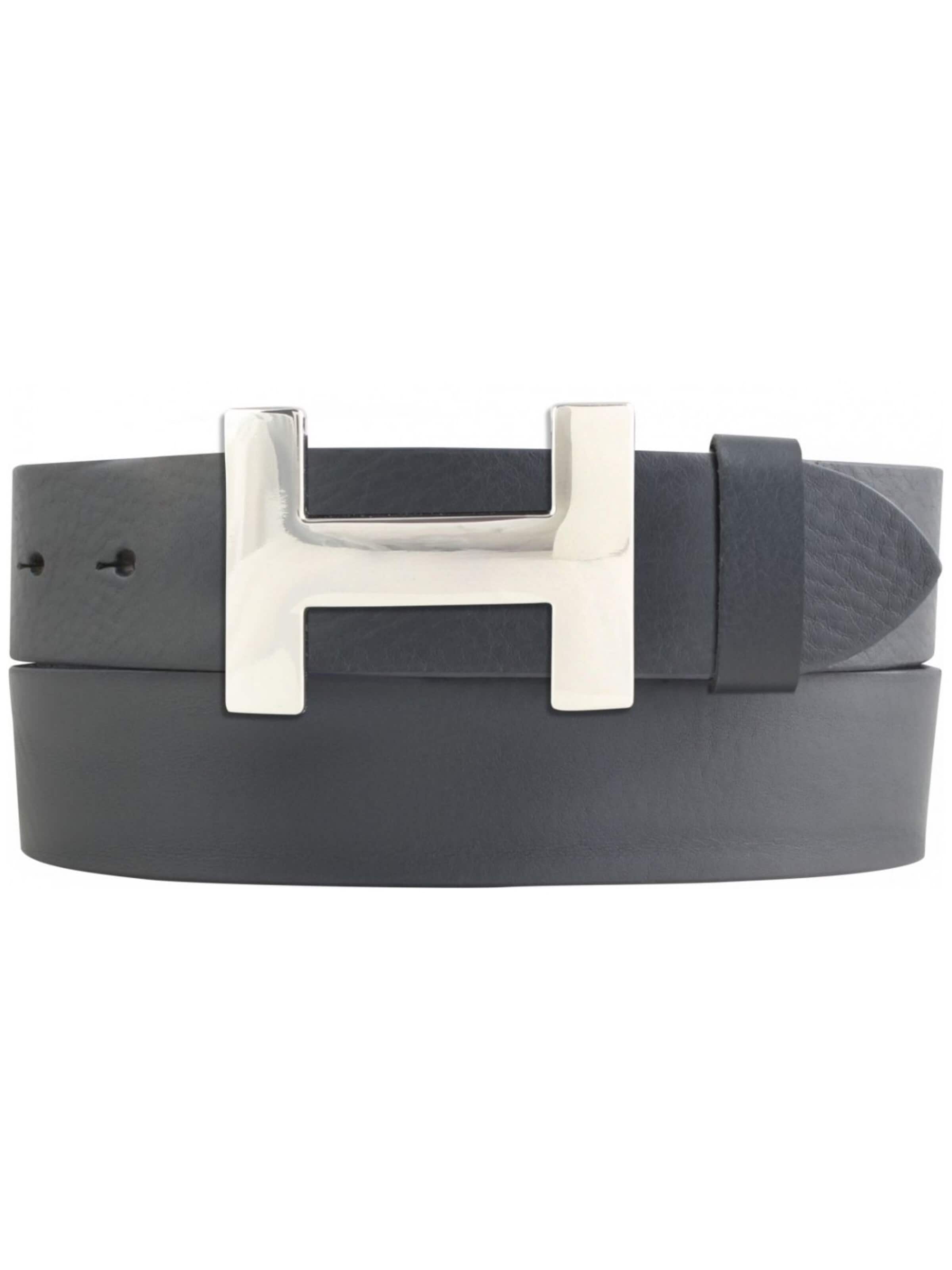 BELTINGER Belt 'Henry' in Grey: front
