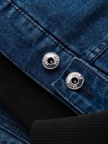 Ombre Tussenjas in Blauw