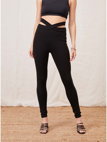 LeGer by Lena Gercke Skinny Leggings 'Jaden' in Black: front