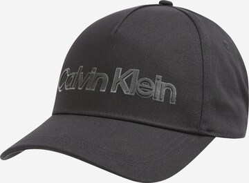 Calvin Klein - Gorra en gris: frente