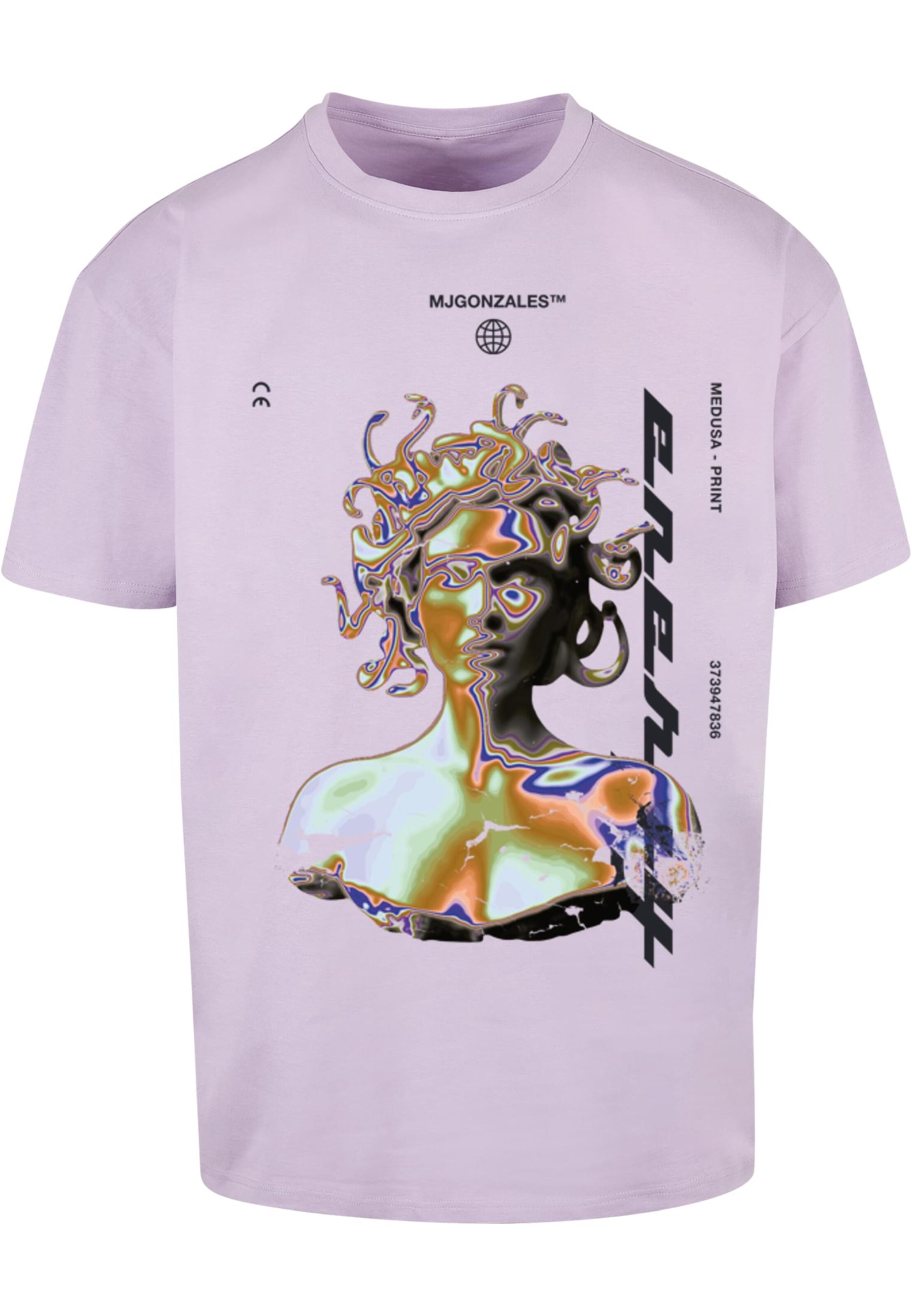 T-Shirt 'Medusa' MJ Gonzales en violet : devant