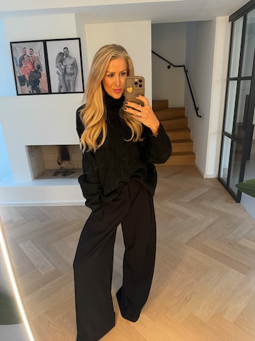 VERSTIQUE Wide leg Παντελόνι σε μαύρο