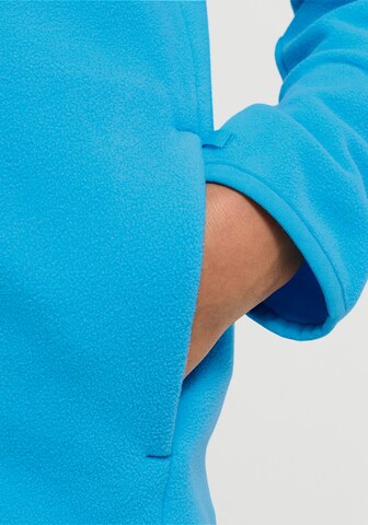 JACK WOLFSKIN Fleece Jacket in Blue