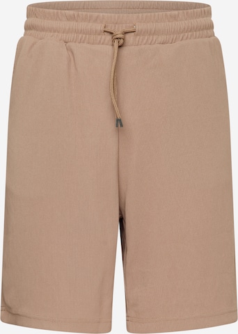 JACK & JONES Regular Trousers 'KANE VALENCIA' in Brown: front