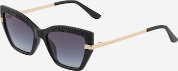Lunettes de soleil GUESS en noir : devant