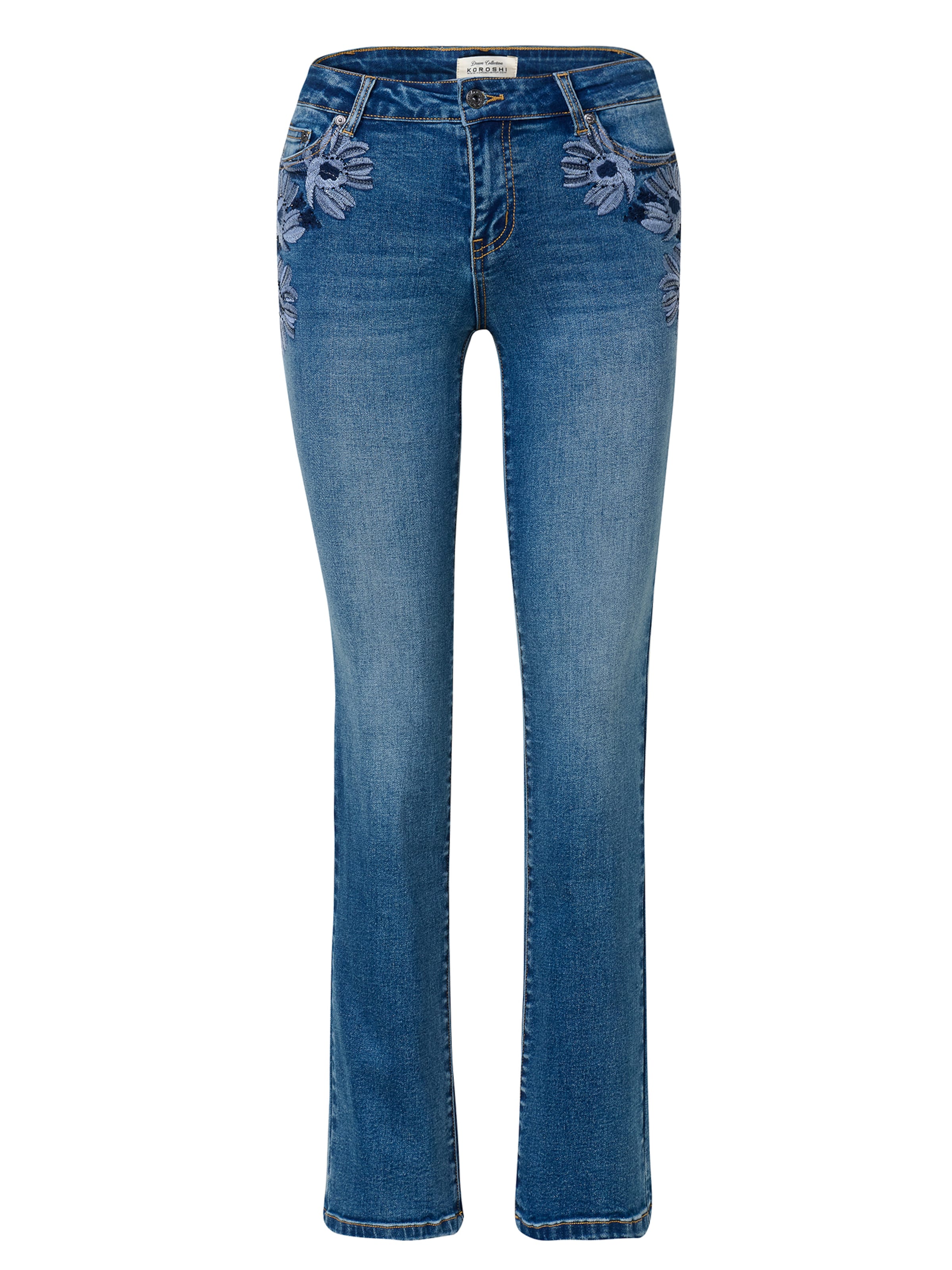 KOROSHI Дънки Bootcut Дънки в синьо: отпред