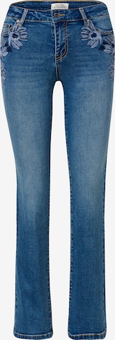 mėlyna KOROSHI Platėjantis Džinsai: priekis