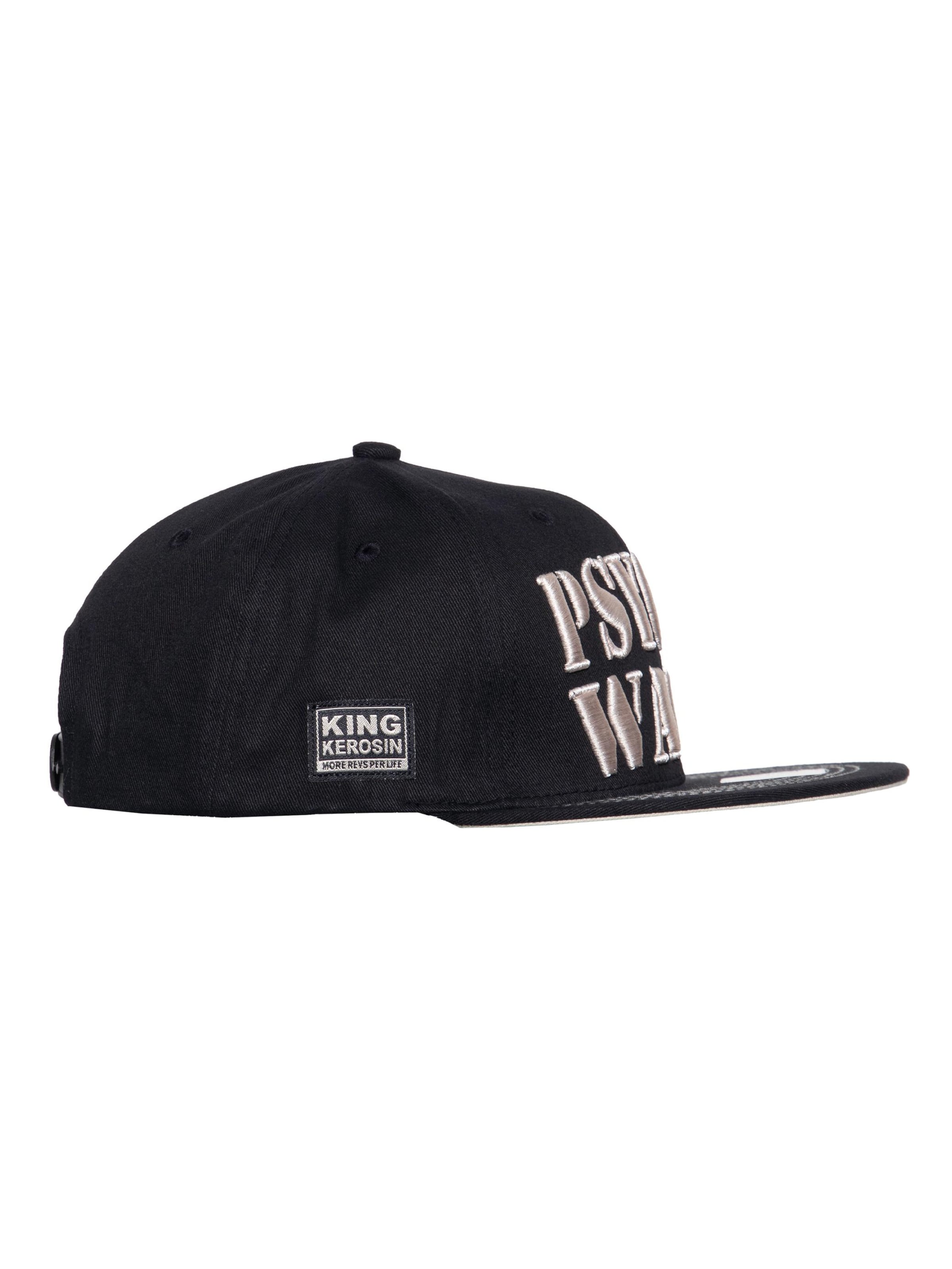 King Kerosin Cap 'Psycho Ward' in Black