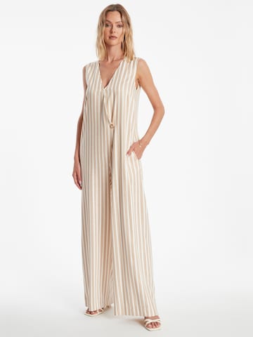 Ana Alcazar Jumpsuit 'Zatty' in Wit