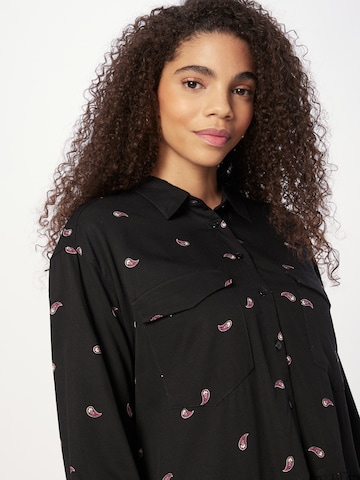 Pepe Jeans Shirt Dress 'PAOLA' in Black
