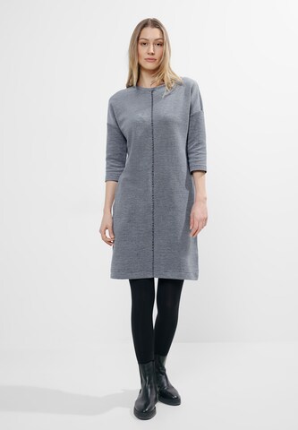 CECIL Knitted dress in Blue: front