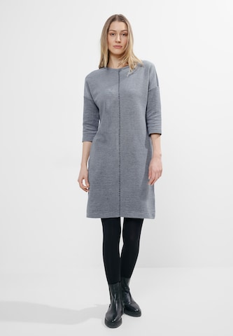 CECIL Knitted dress in Blue: front