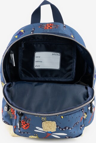 Pick & Pack Rucksack 'Insect' in Blau