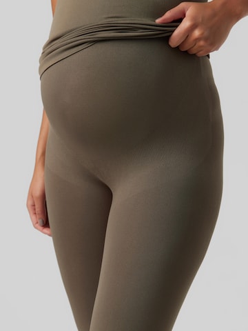 MAMALICIOUS Skinny Leggings 'Jeanne' in Grün