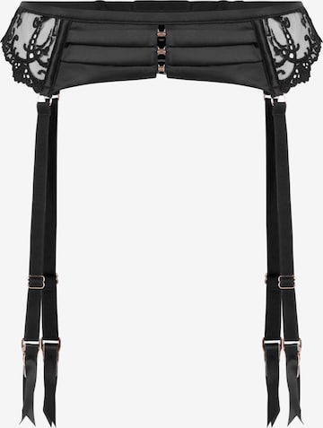 juoda Hunkemöller Prisegamų kojinių laikiklis 'Sveta': priekis