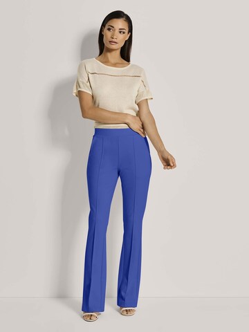 évasé Pantalon MADELEINE en bleu