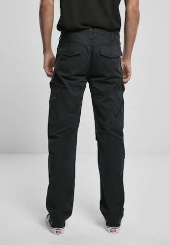 Brandit Slim fit Cargo trousers 'Adven' in Black