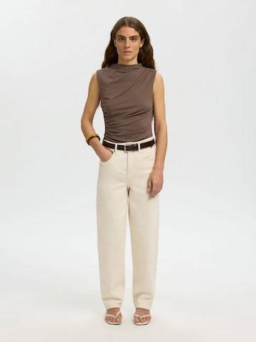 SELECTED Blouse in Brown