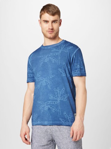 mėlyna QS Marškinėliai: priekis