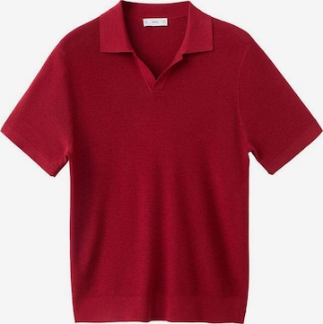 MANGO MAN Poloshirt in Rot: Vorderseite