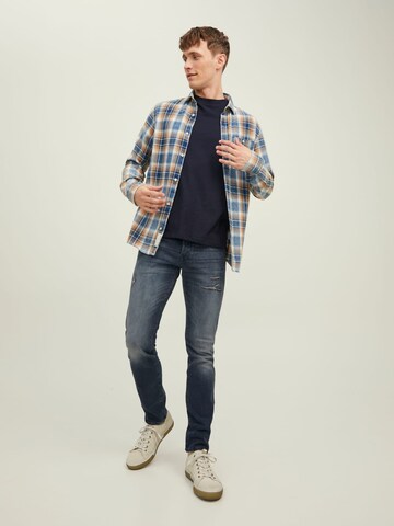 JACK & JONES Baggy Jeans 'Glenn' in Blauw