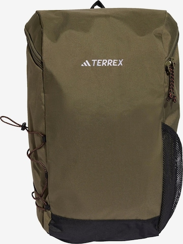 ADIDAS ORIGINALS Sports backpack 'Terrex Multi Essentials' in Green: front