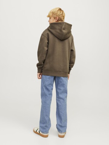 Felpa 'JESTAR' di Jack & Jones Junior in marrone