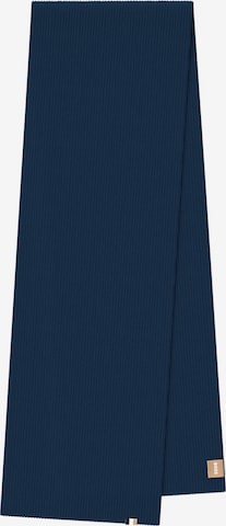 BOSS Schal 'Laura' in Blau: Vorderseite