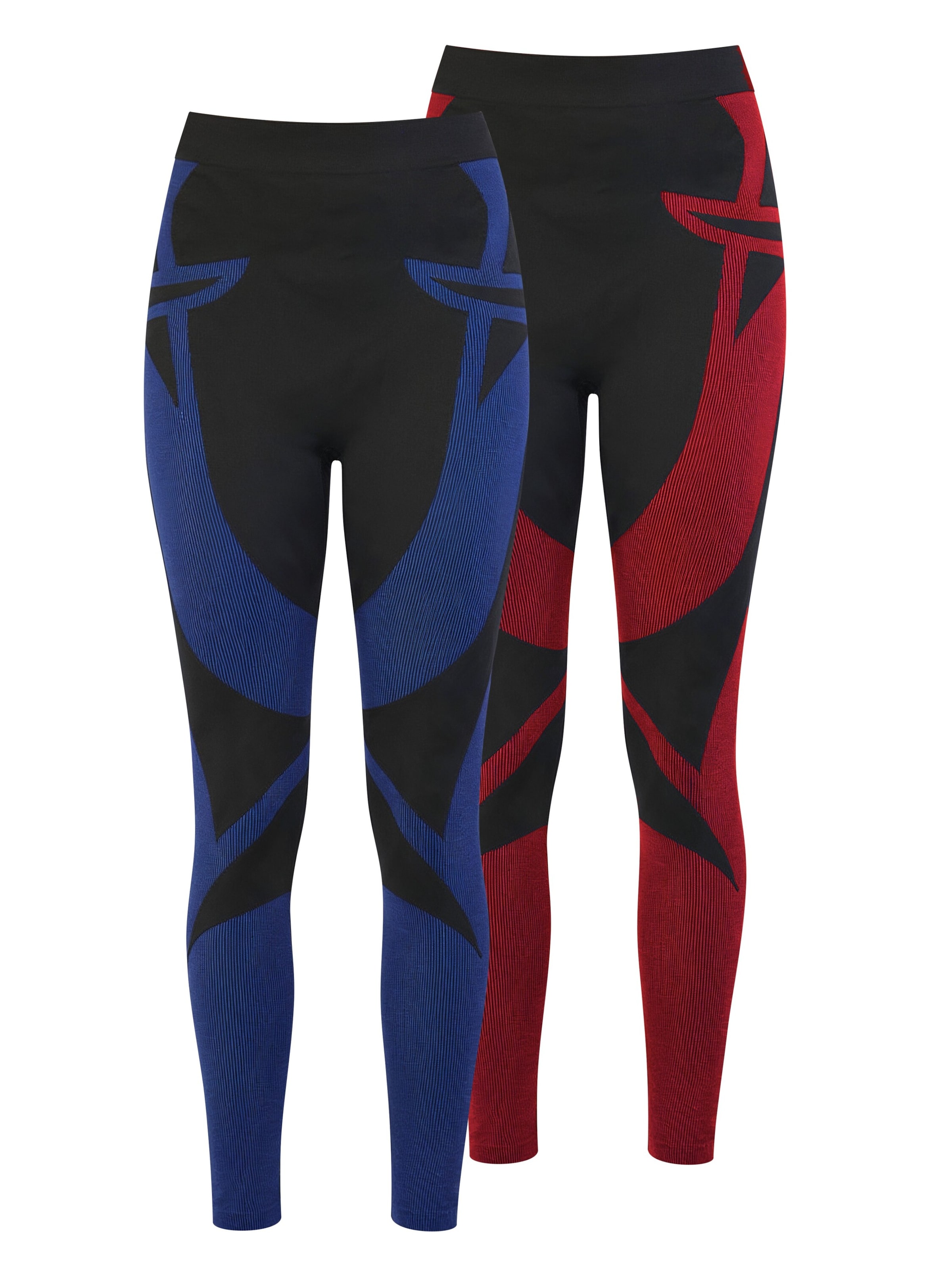 normani Lange onderbroek in de kleur Blauw / Rood / Zwart, Productweergave