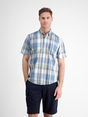 Coupe regular Chemise LERROS en bleu : devant