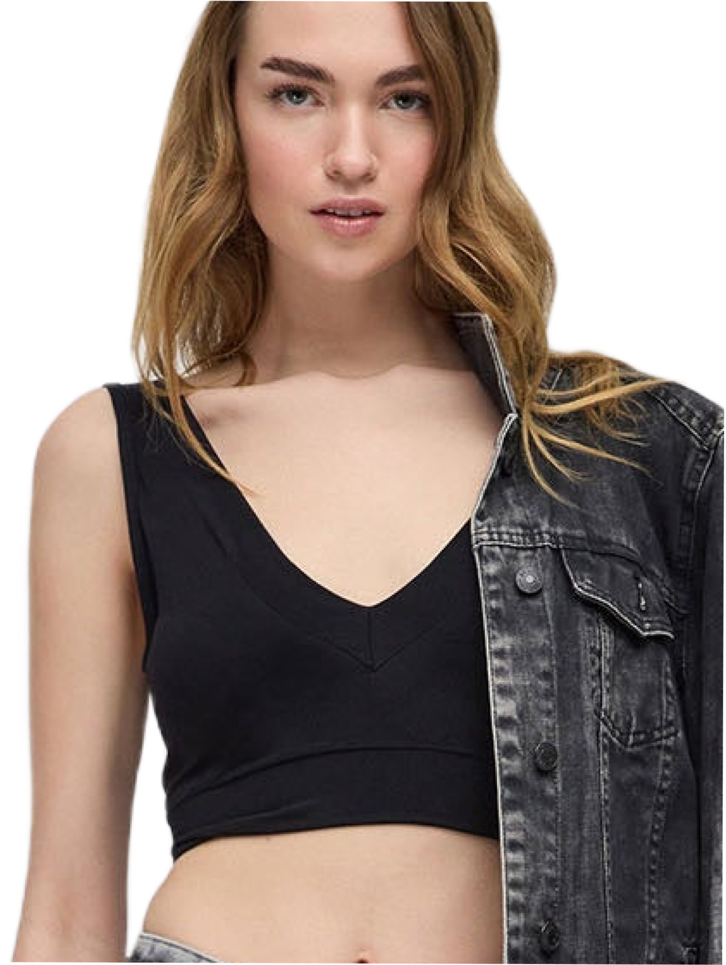 No Matter What Sporttop "Ernte" in Schwarz