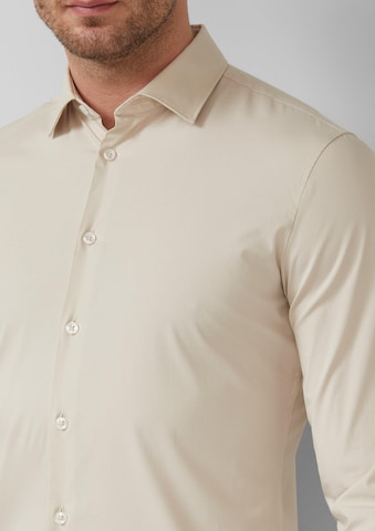 s.Oliver Regular fit Button Up Shirt ' ' in Beige