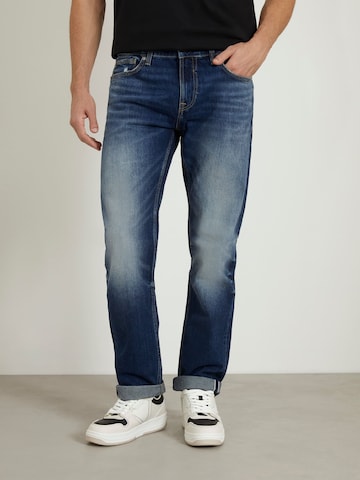 GUESS Slimfit Jeans in Blau