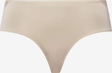 Hanro Slip 'Lilith' in Beige: Vorderseite