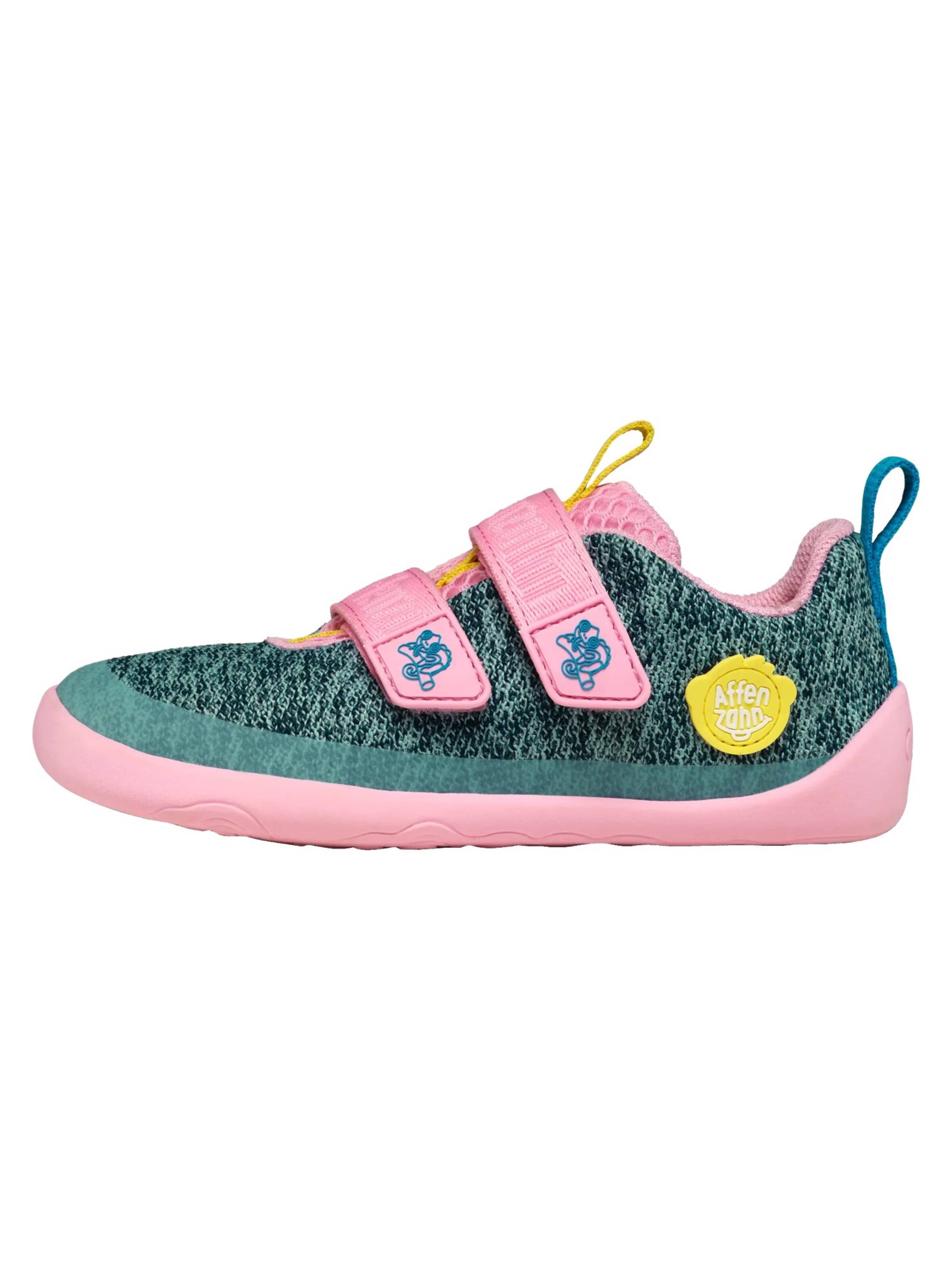 Affenzahn Sneakers 'Happy' in Green: front