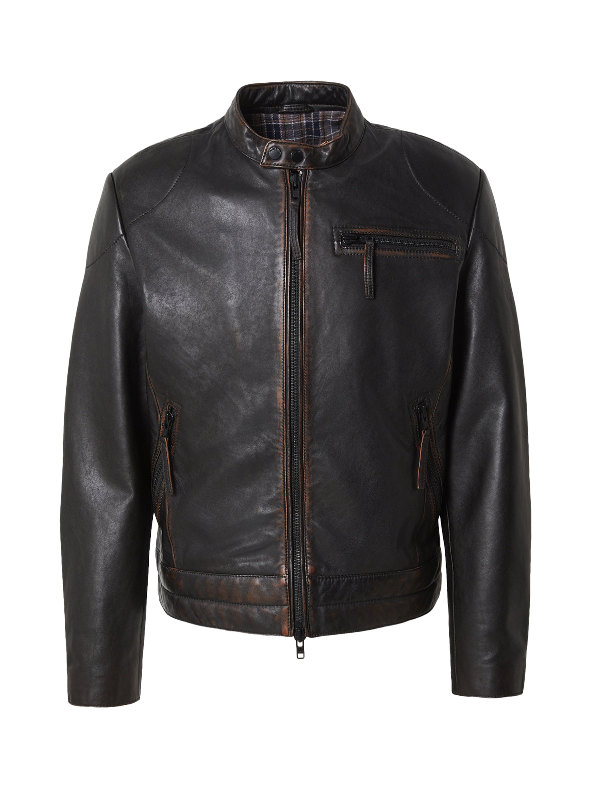Veste mi-saison 'Rhys' FREAKY NATION en noir : devant