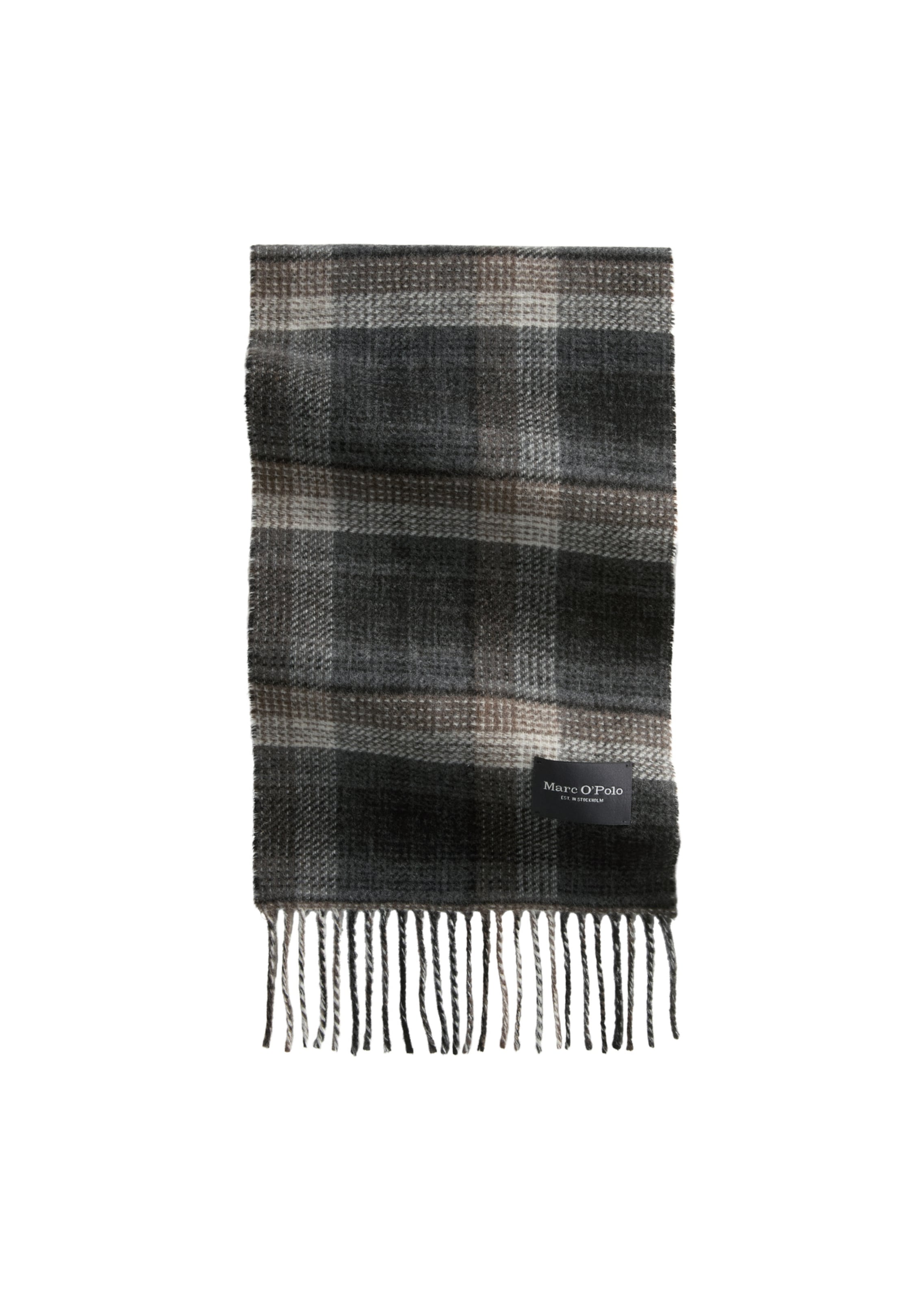 Marc O'Polo Sjaal in Zwart: voorkant