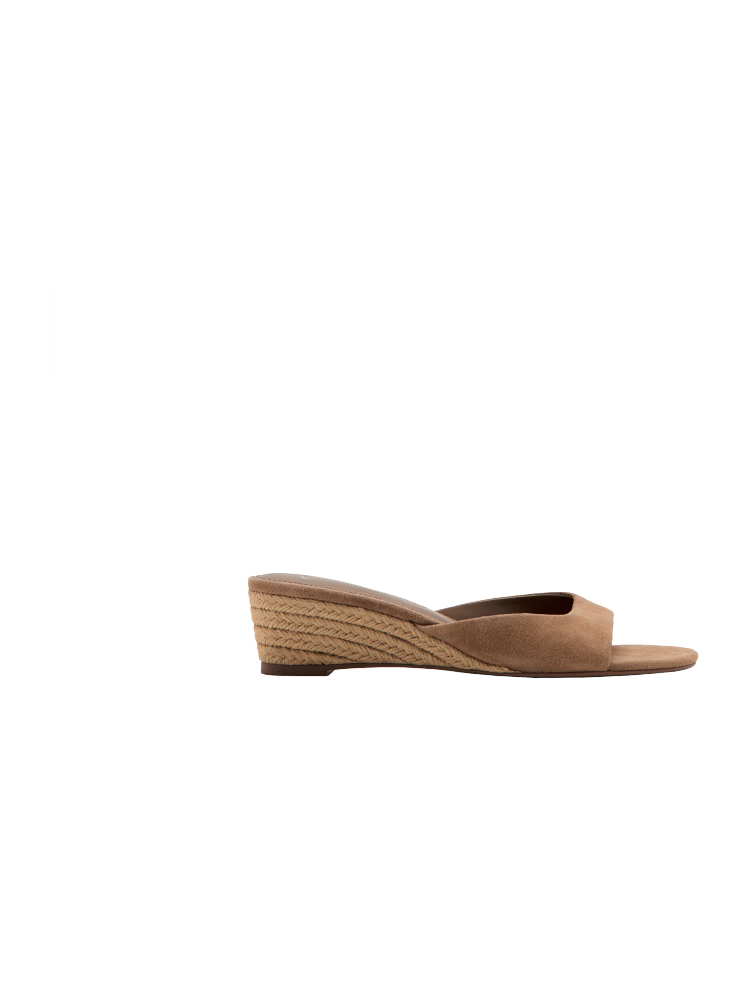 Mule 'BIMBA' MANGO en beige : devant