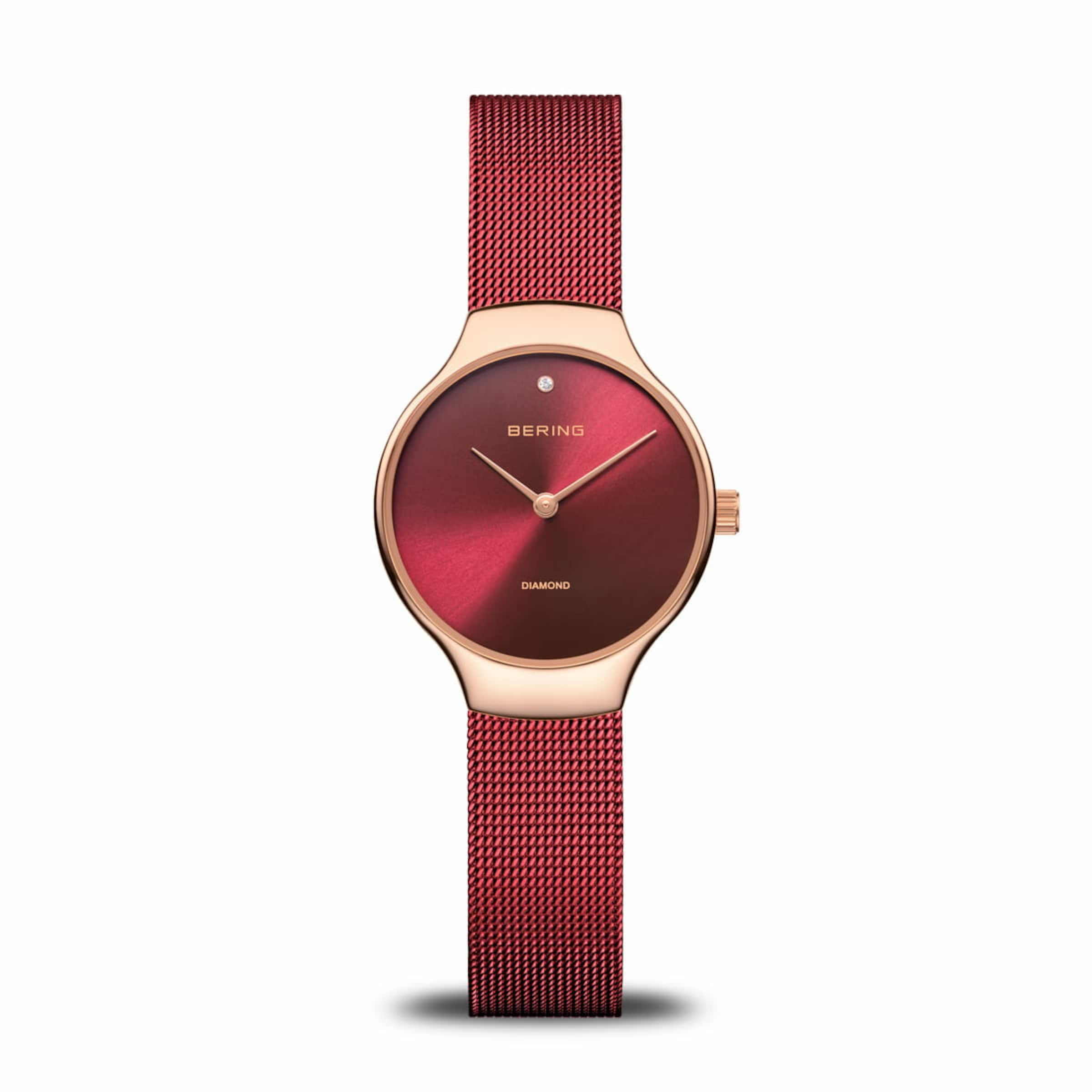 BERING Analog watch 'Charity' in Red: front